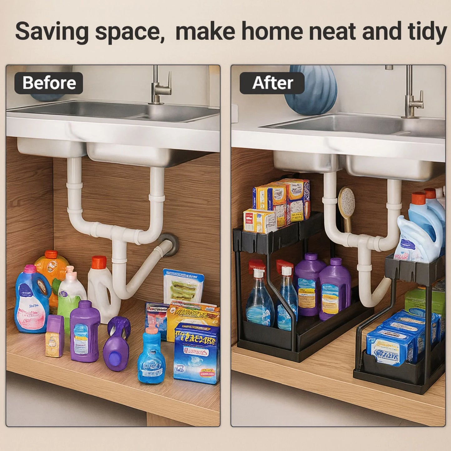 Slide-Out Storage Rack