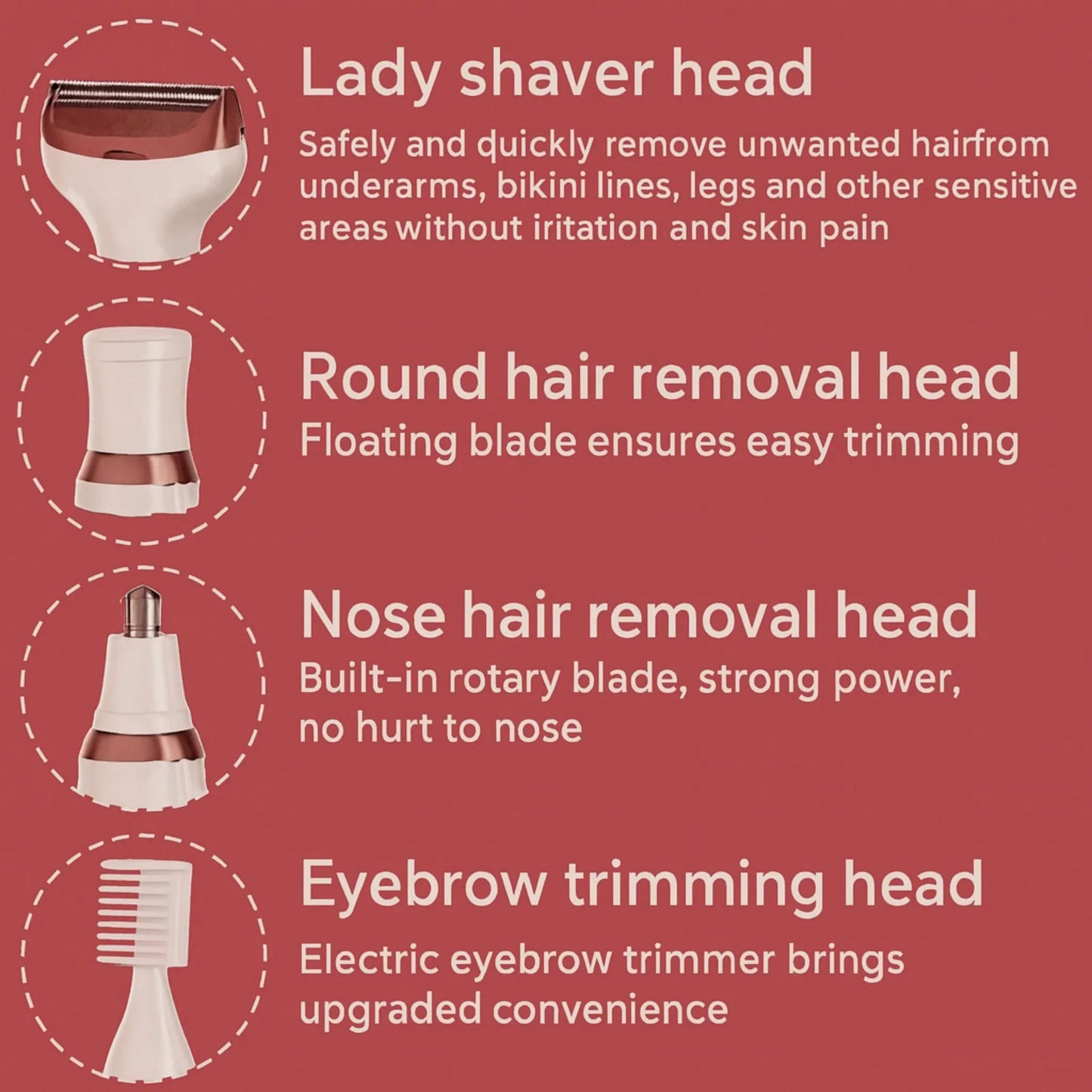 4-in-1 Women’s Groomer